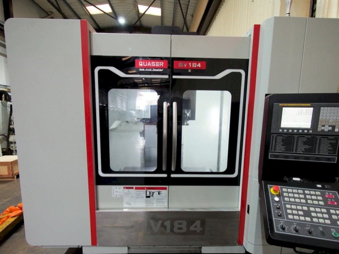 Vista frontale della macchina Quaser MV184E