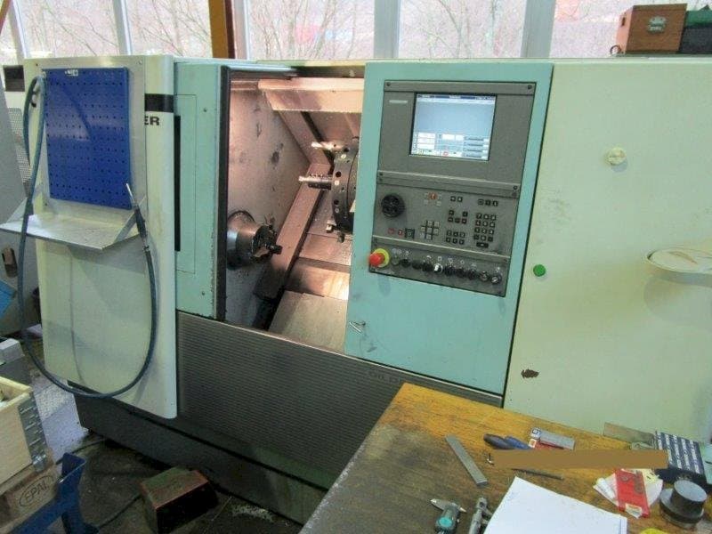 Vista frontale della macchina Gildemeister CTX 310 V3