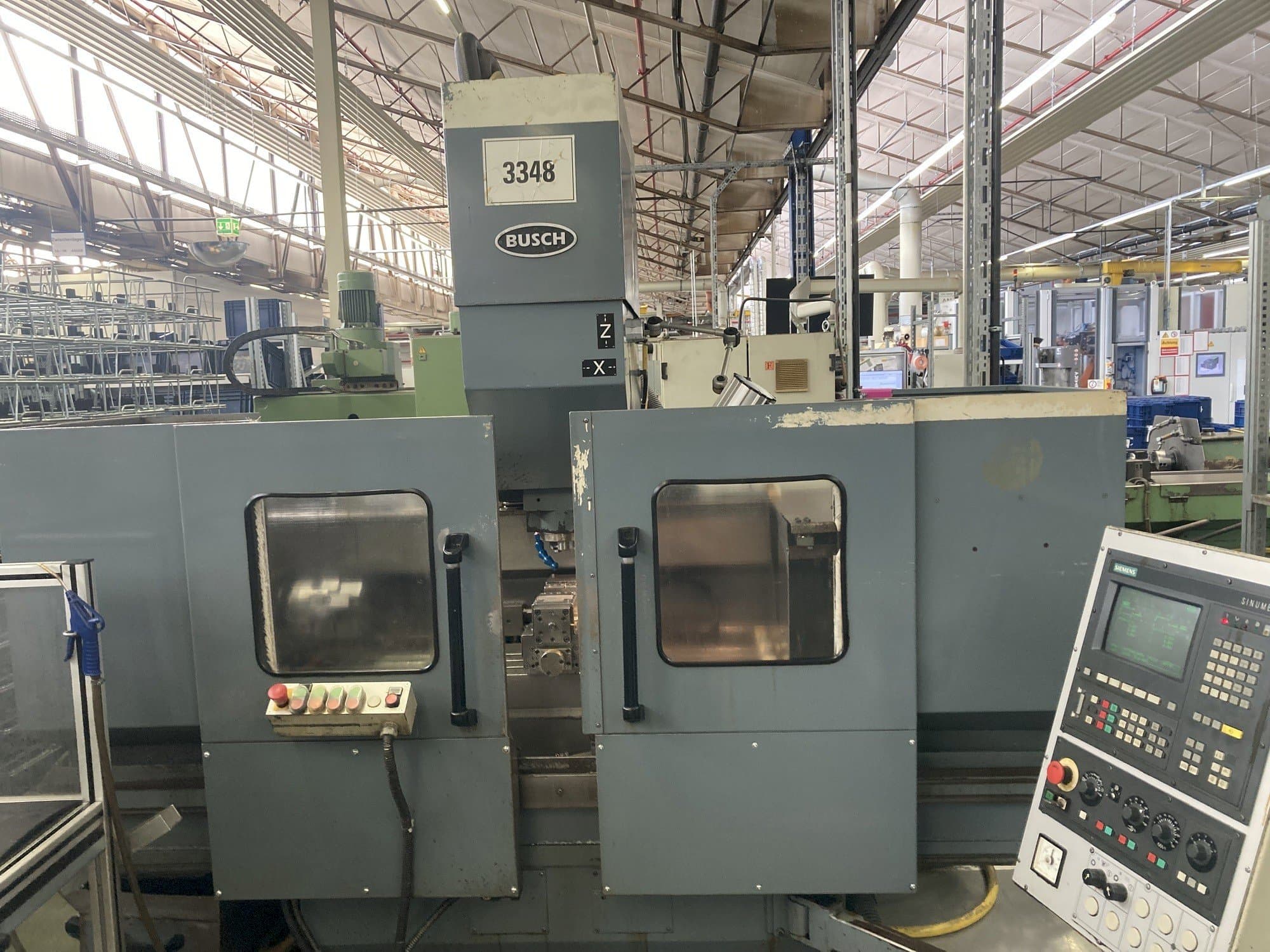 Vista frontale della macchina BUSCH FB 1- 150