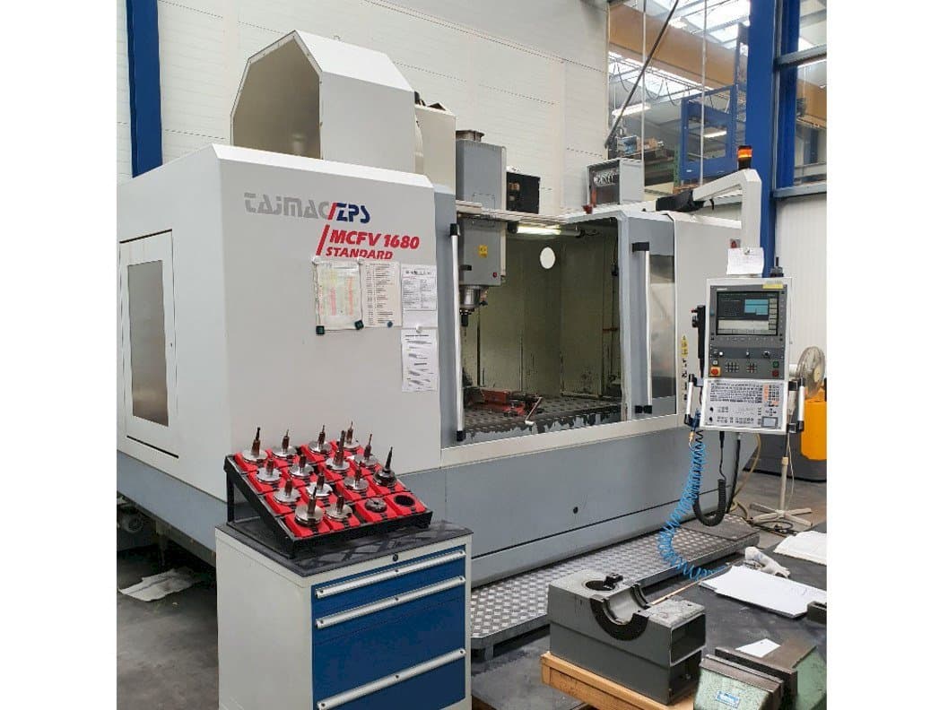 Vista frontale della macchina ZPS MCFV 1680