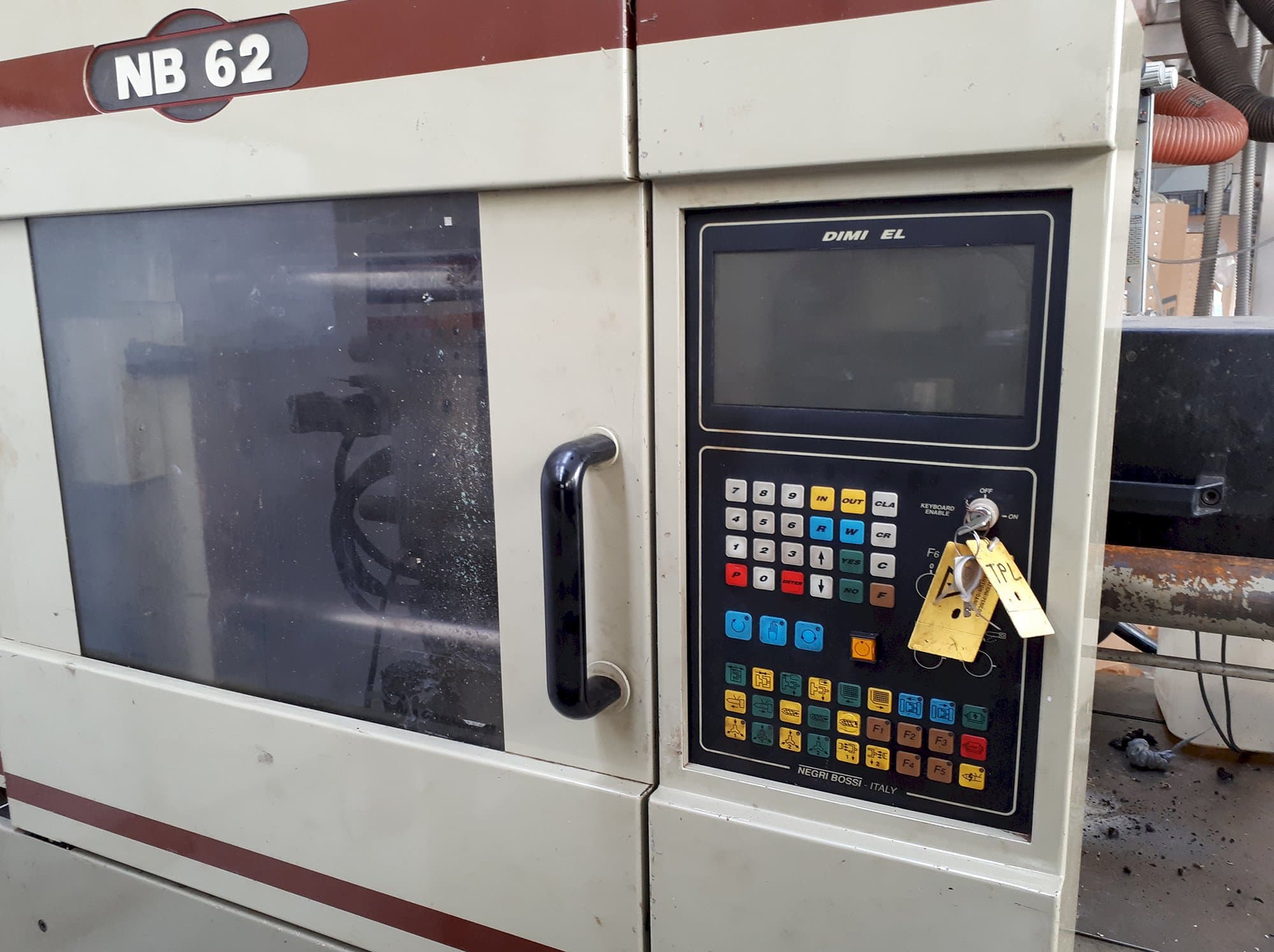 Vista lato destro della macchina Negri Bossi NB 62