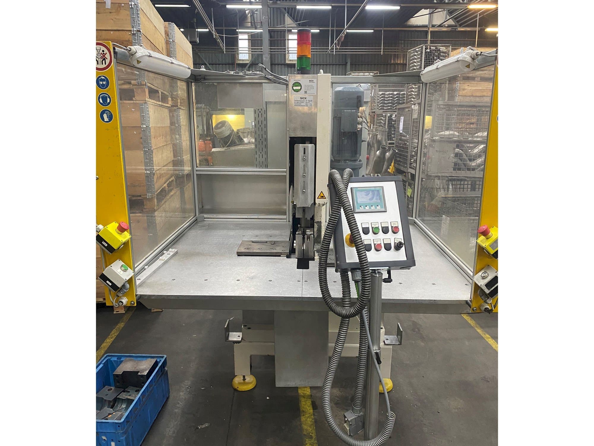 Vista frontale della macchina Schmidt und Remmert EMT80-2-F02