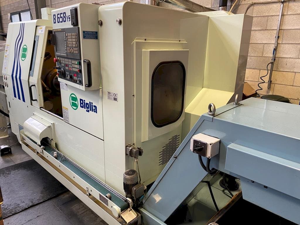 Vista laterale della macchina Biglia B658 YS