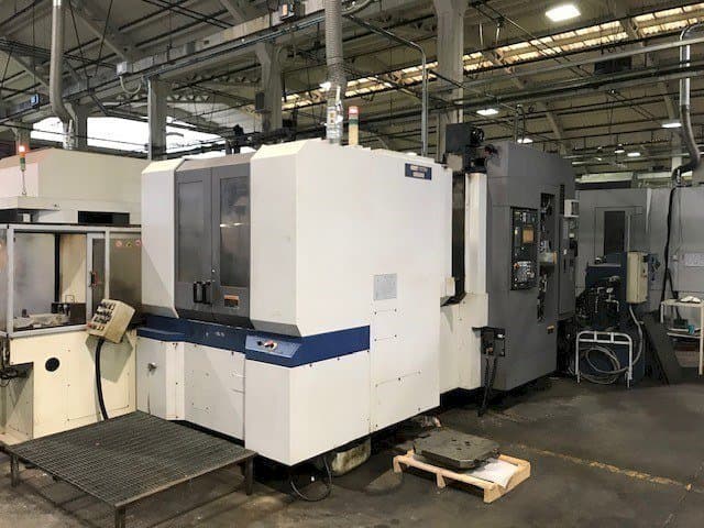 Vista frontale della macchina MORI SEIKI SH 5000