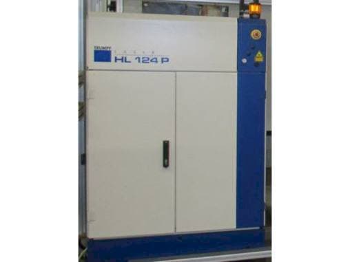 Vista frontale della macchina Trumpf HL 124 P