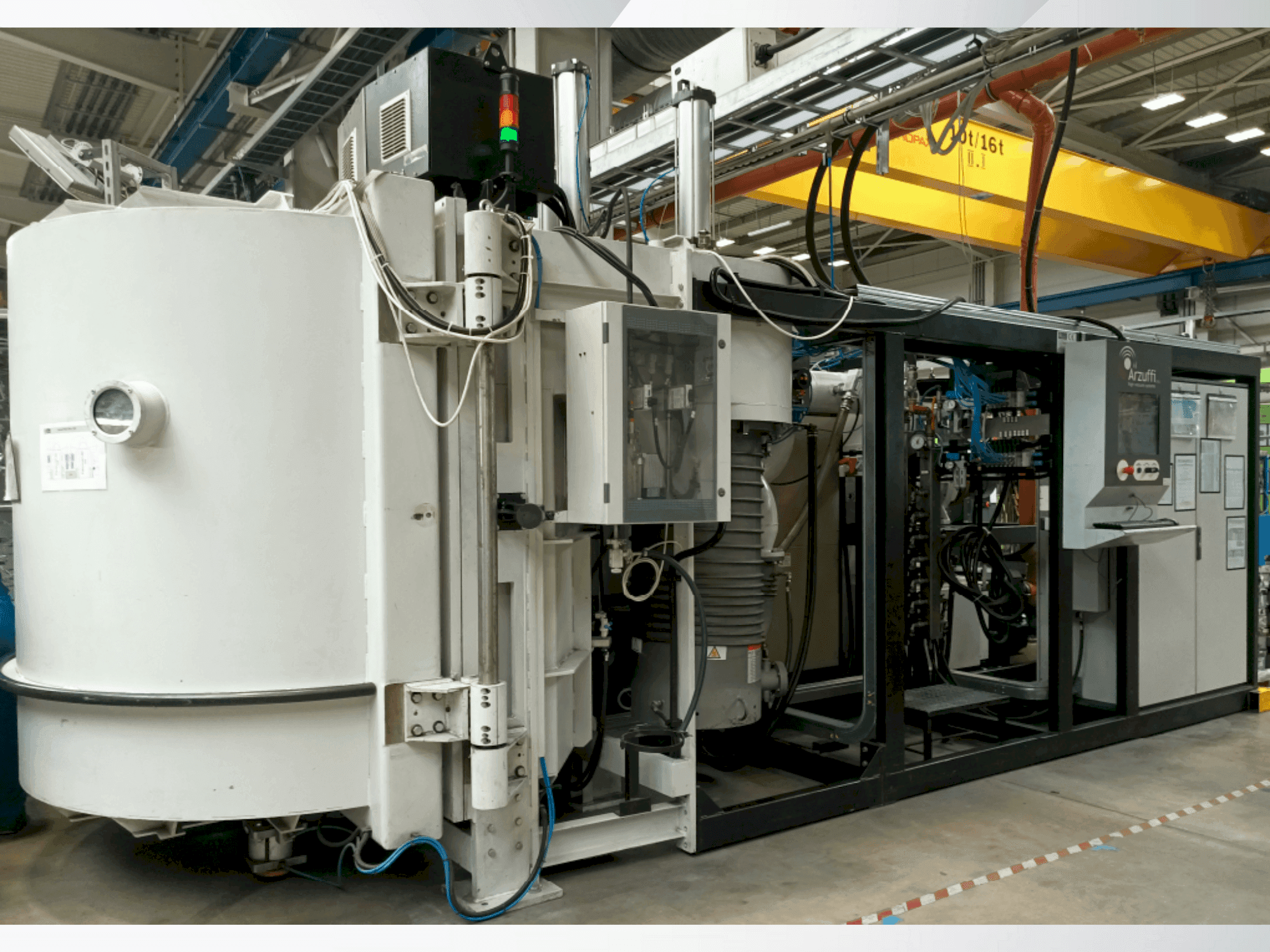 Vista frontale della macchina ARZUFFI AM/KW 1DA2 1900/1800 IC MF