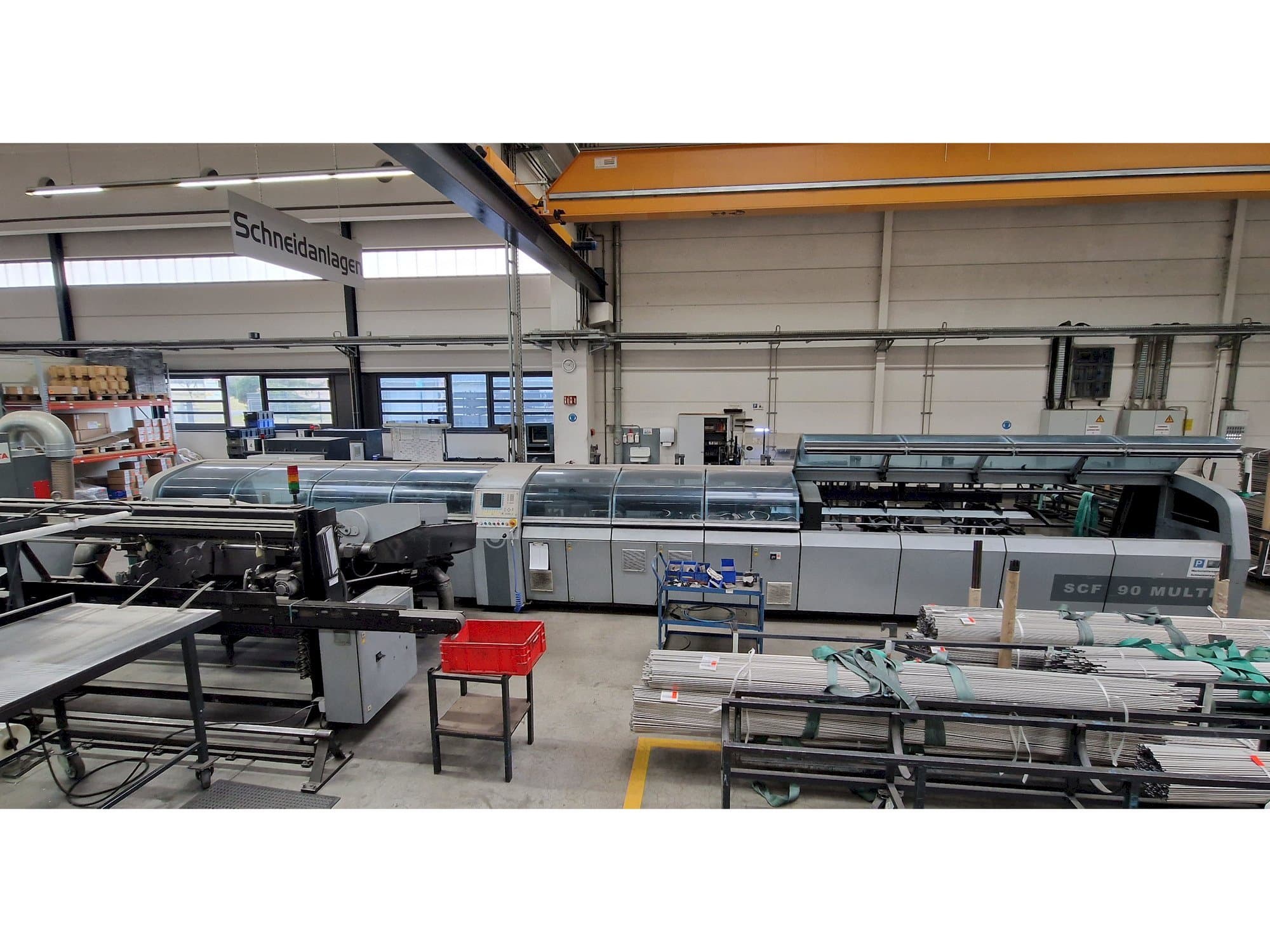 Vista frontale della macchina Bewo SFC90