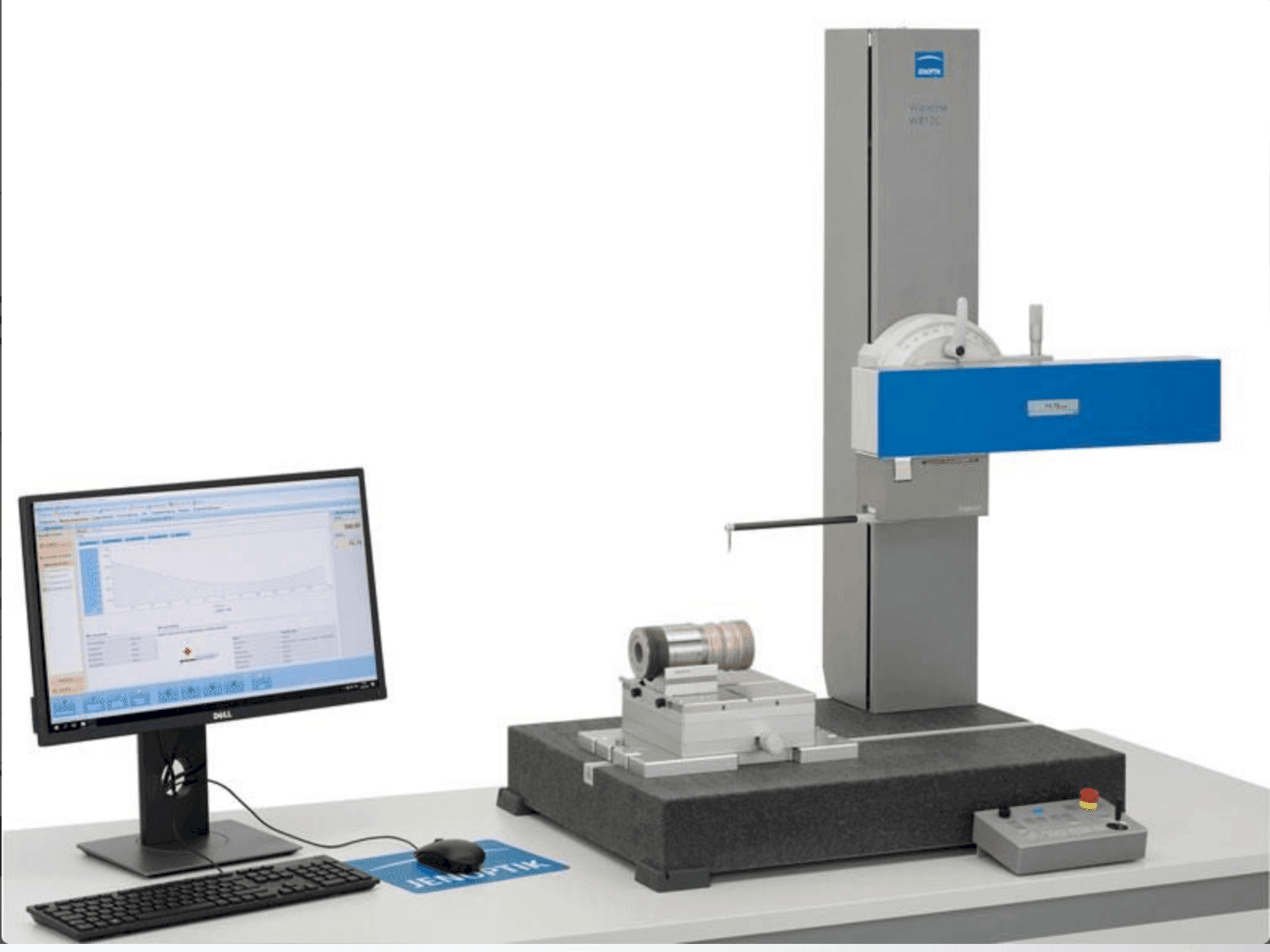 Vista frontale della macchina JENOPTIK HOMMEL ETAMIC T8000 Wavemove