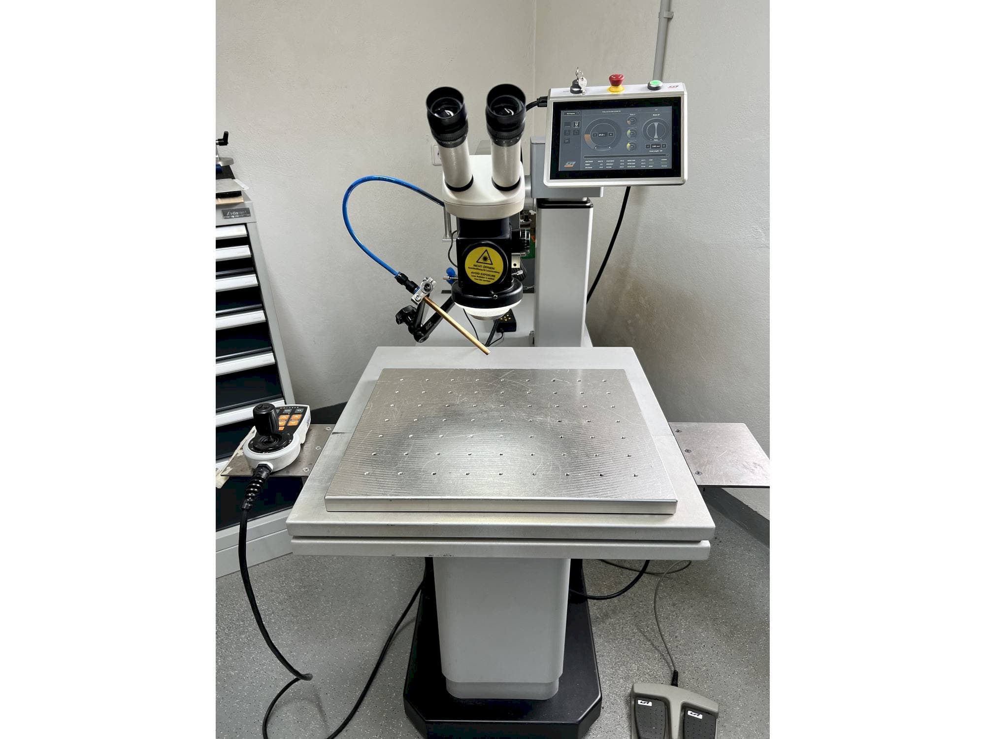 Vista frontale della macchina ORLaser LRS EVO 160W