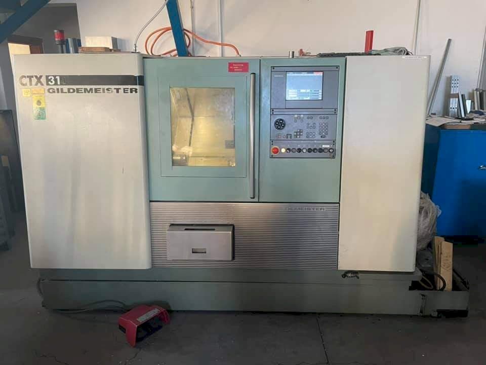 Vista frontale della macchina Gildemeister CTX 310