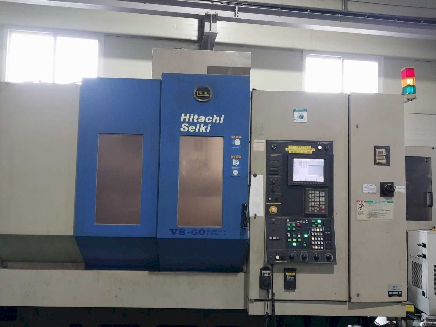 Vista frontale della macchina HITACHI SEIKI VS60