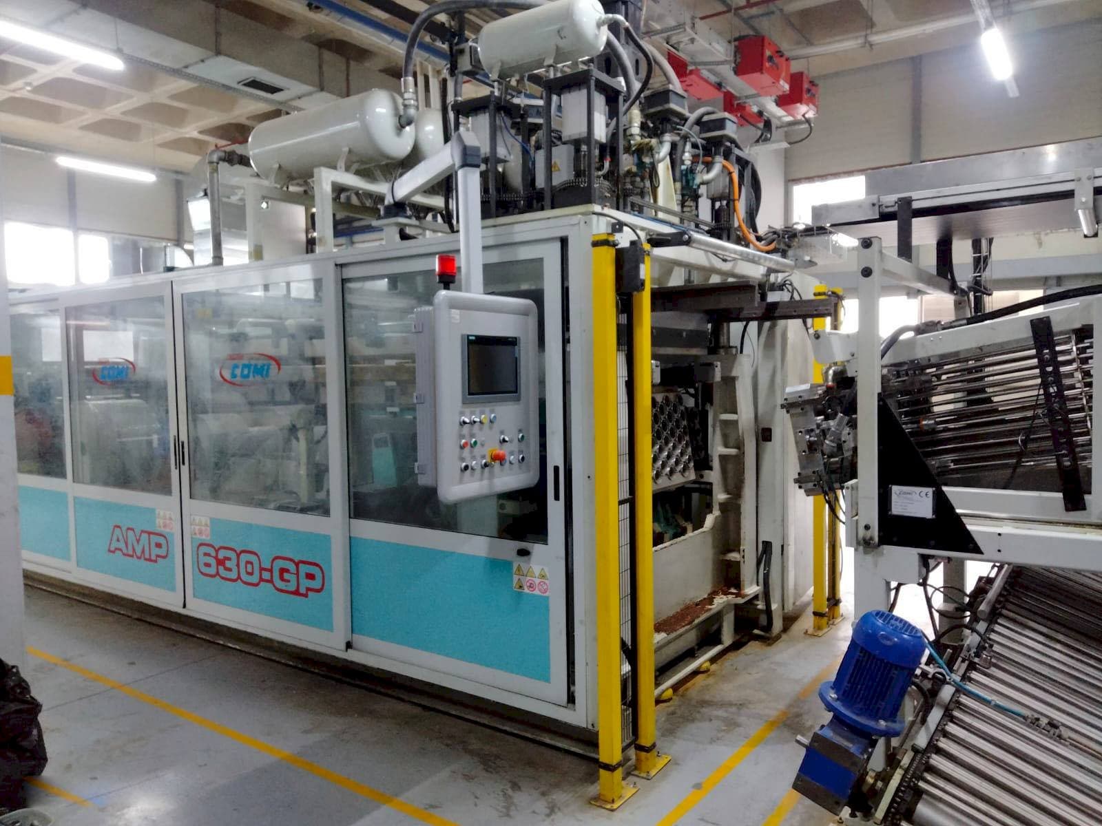 Vista frontale della macchina AMUT COMI AMP 630 GP/FL