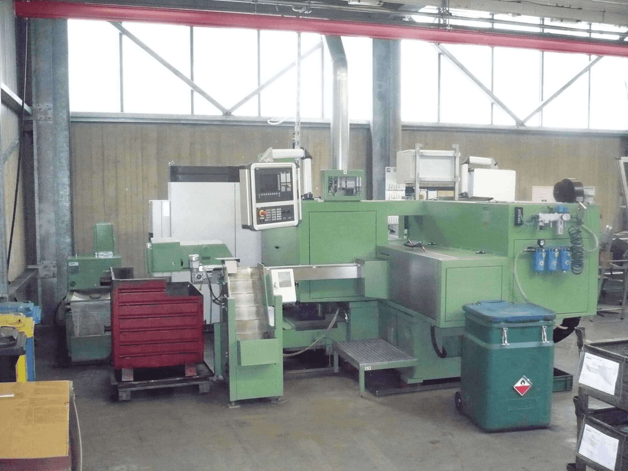 Vista frontale della macchina HK-KON L2SDZ-6