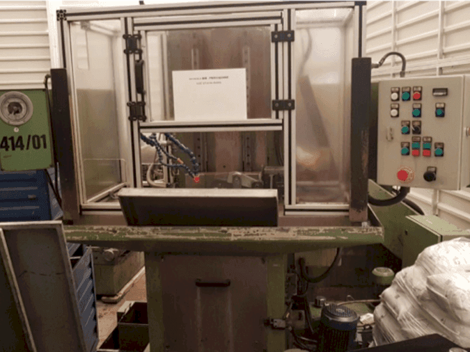 Vista frontale della macchina Lizuan  BExP