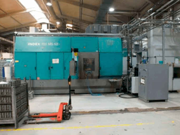 Vista frontale della macchina Index MS 52 G