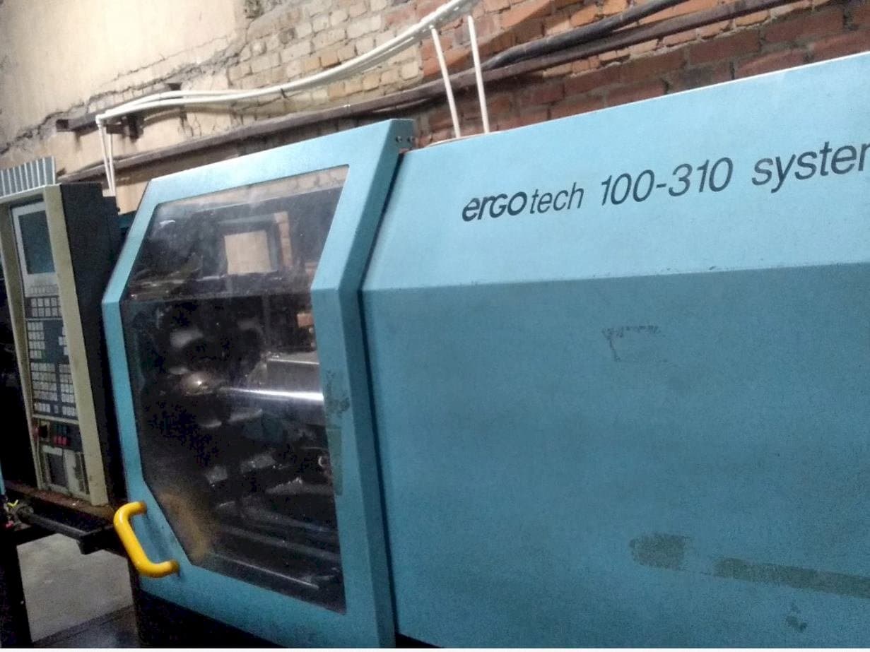 Vista frontale della macchina DEMAG ERGOtech system 100-310