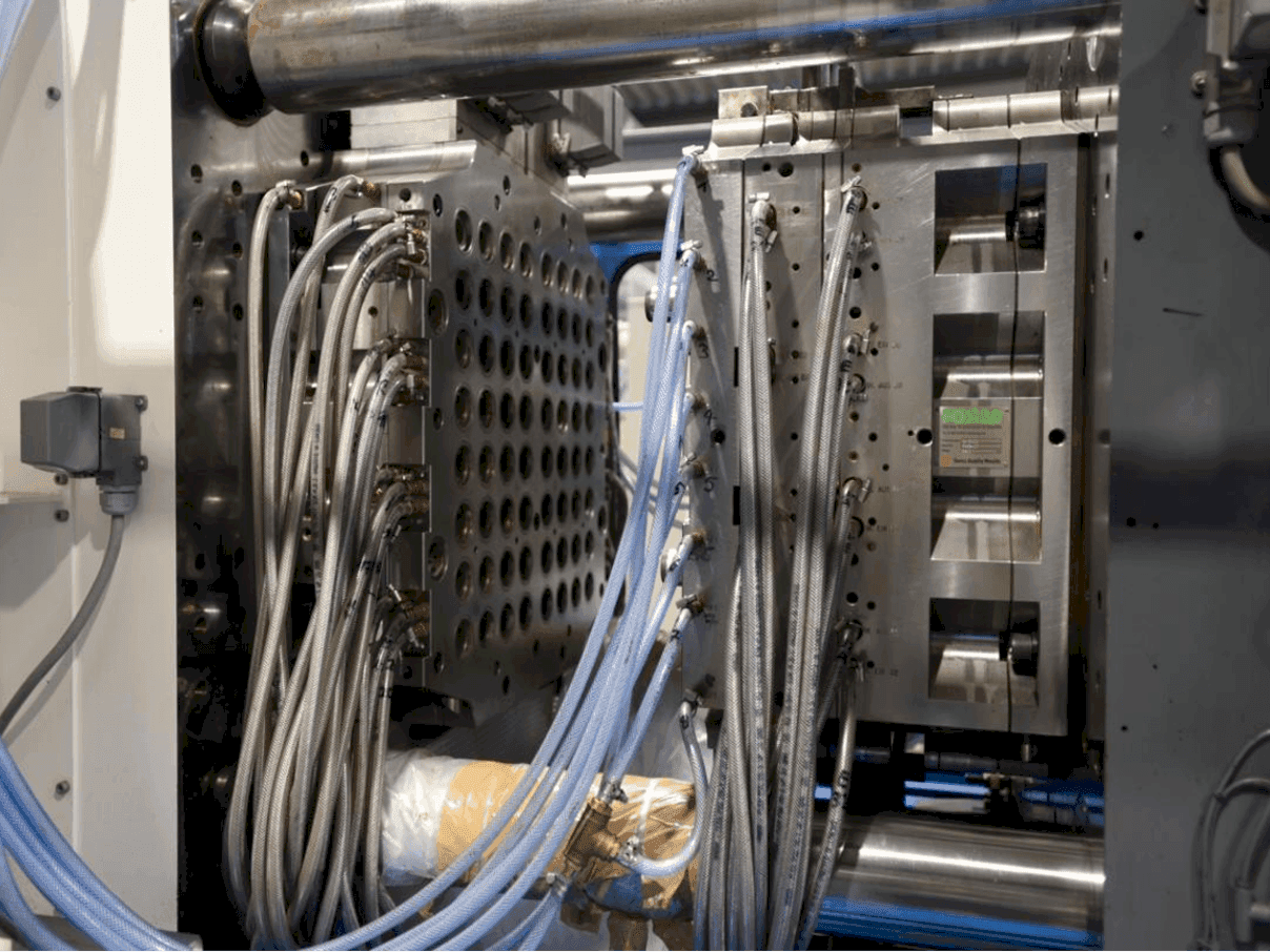 Vista laterale della macchina FOSTAG 64fold