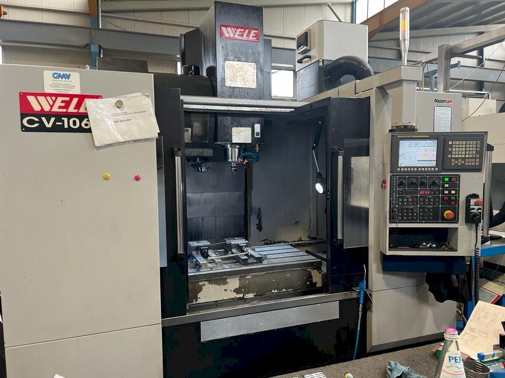 Vista frontale della macchina Wele									 CV 1060