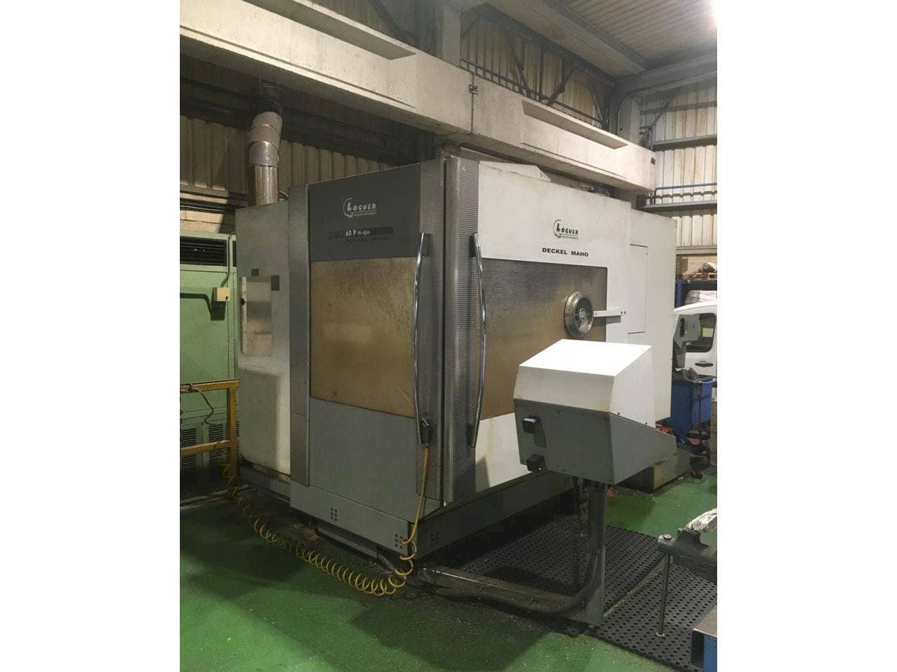 Vista frontale della macchina DECKEL MAHO DMU 60P hi-dyn