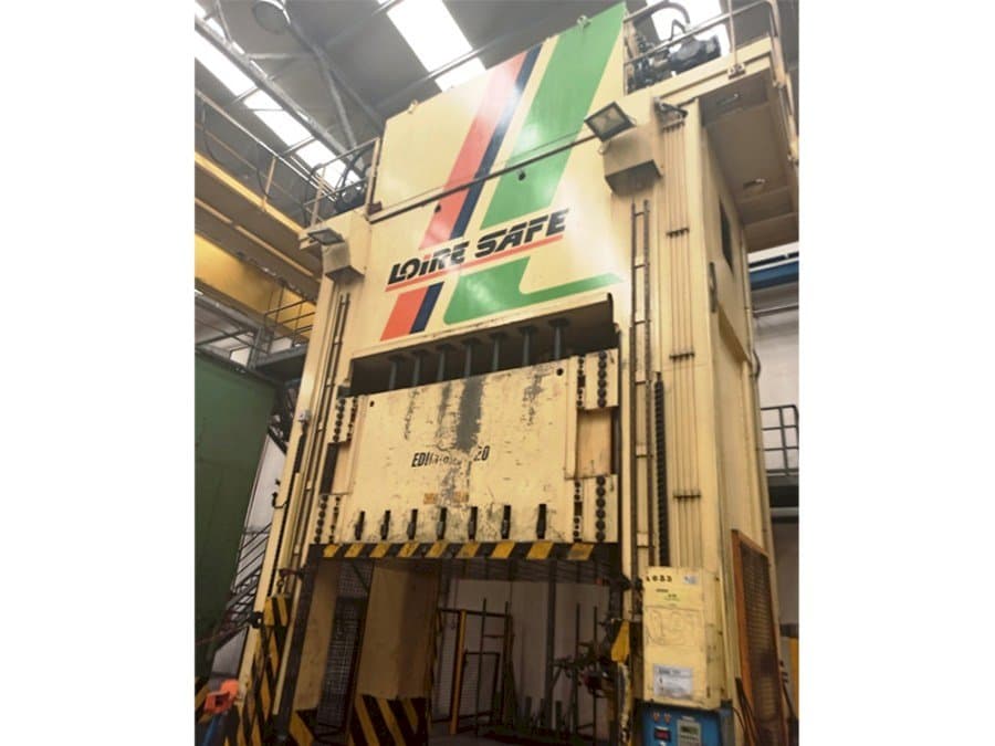 Vista frontale della macchina LOIRE SAFE Edim 800