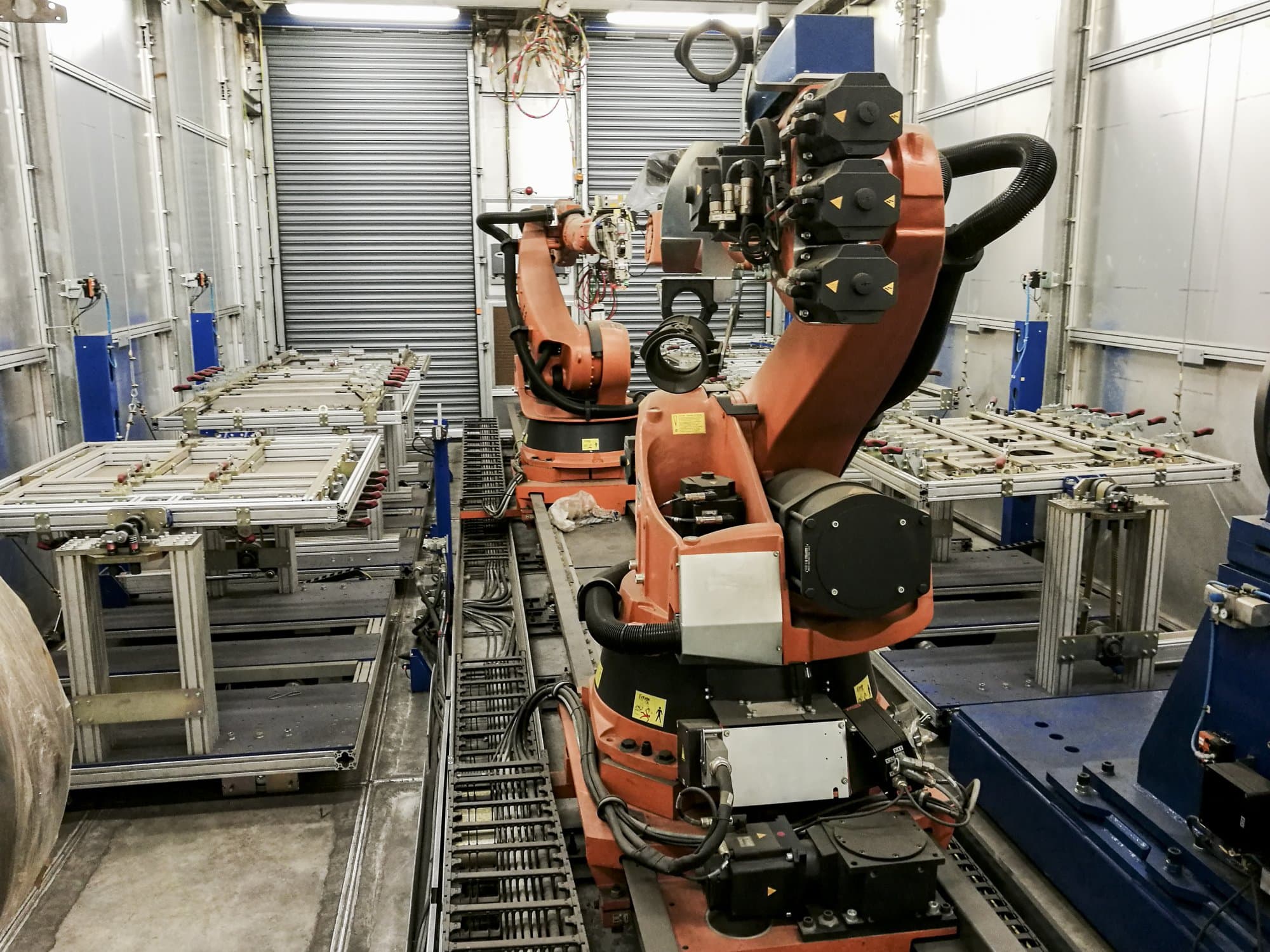 Particolare della macchina KUKA KR 100-2 HA