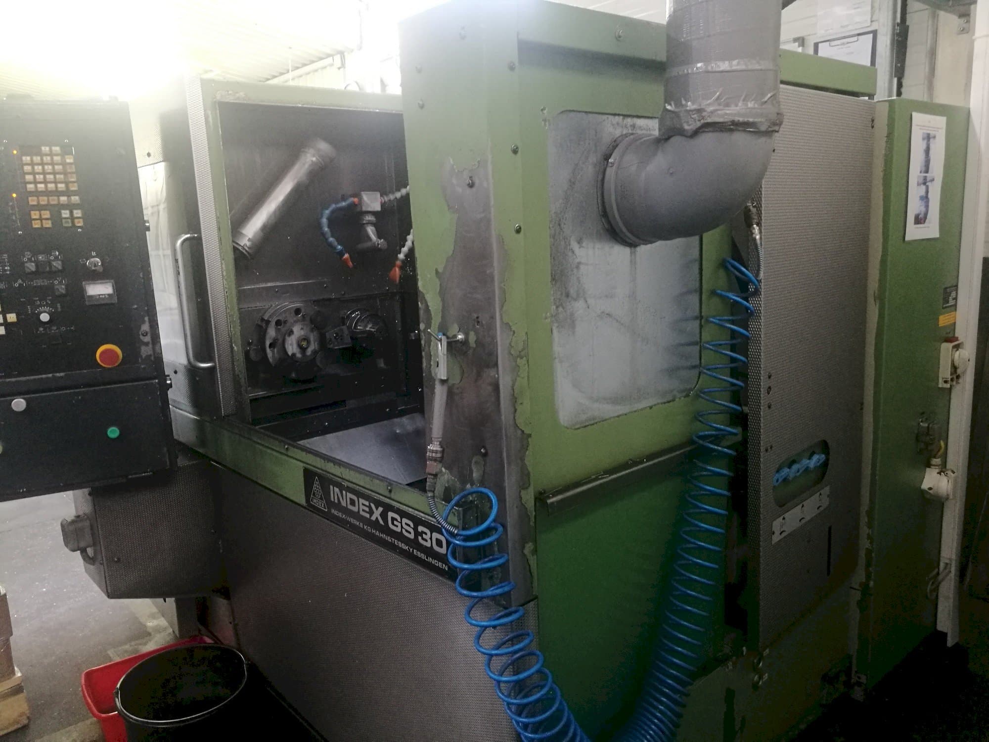 Vista frontale della macchina Index GS 30