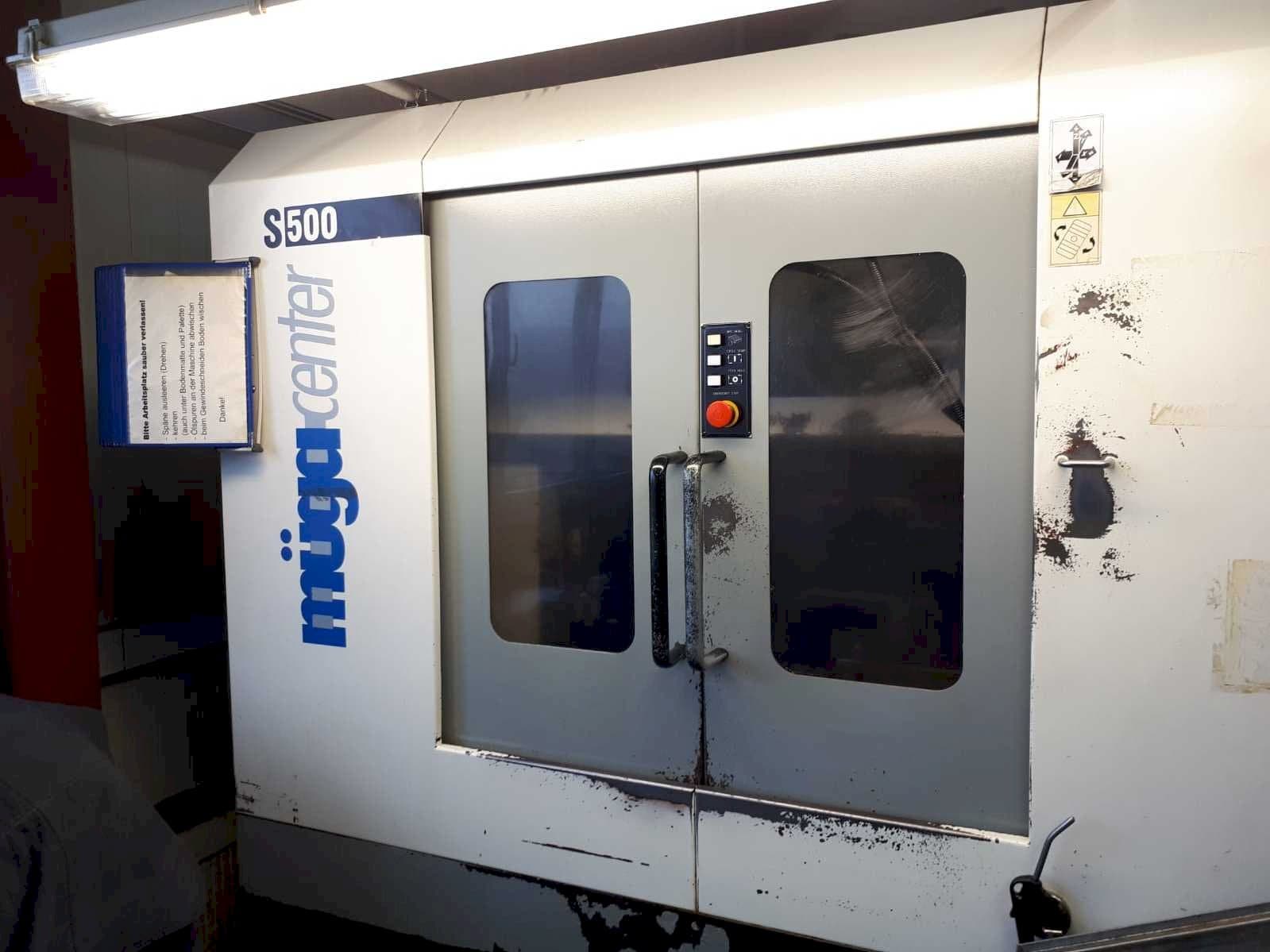 Vista frontale della macchina Muga S500