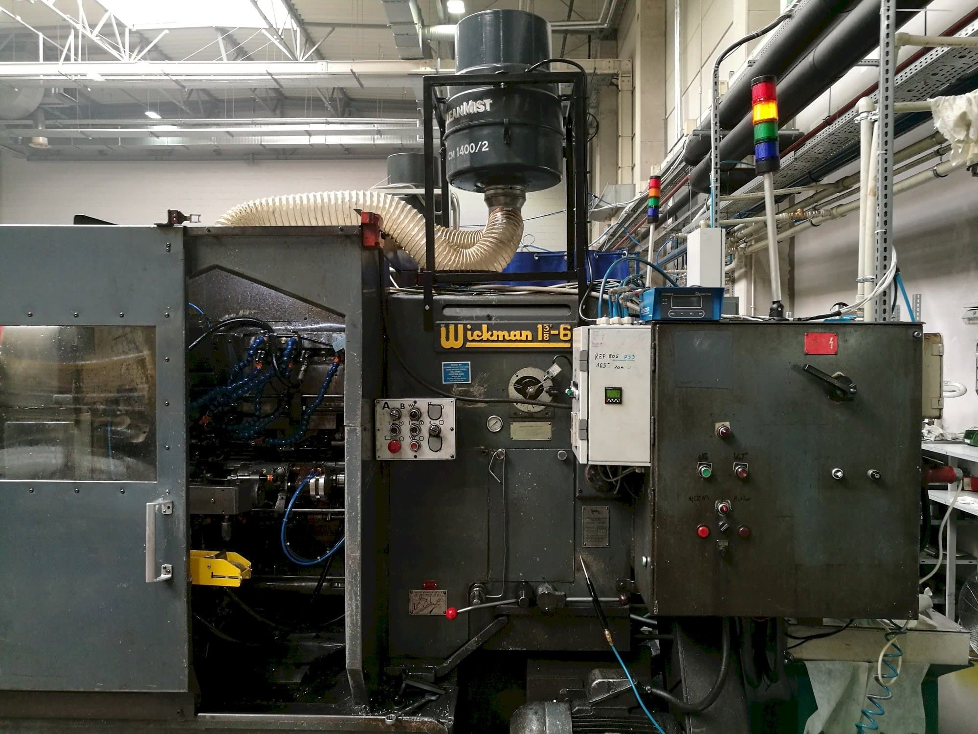 Vista frontale della macchina Wickman 1  3/8"-6