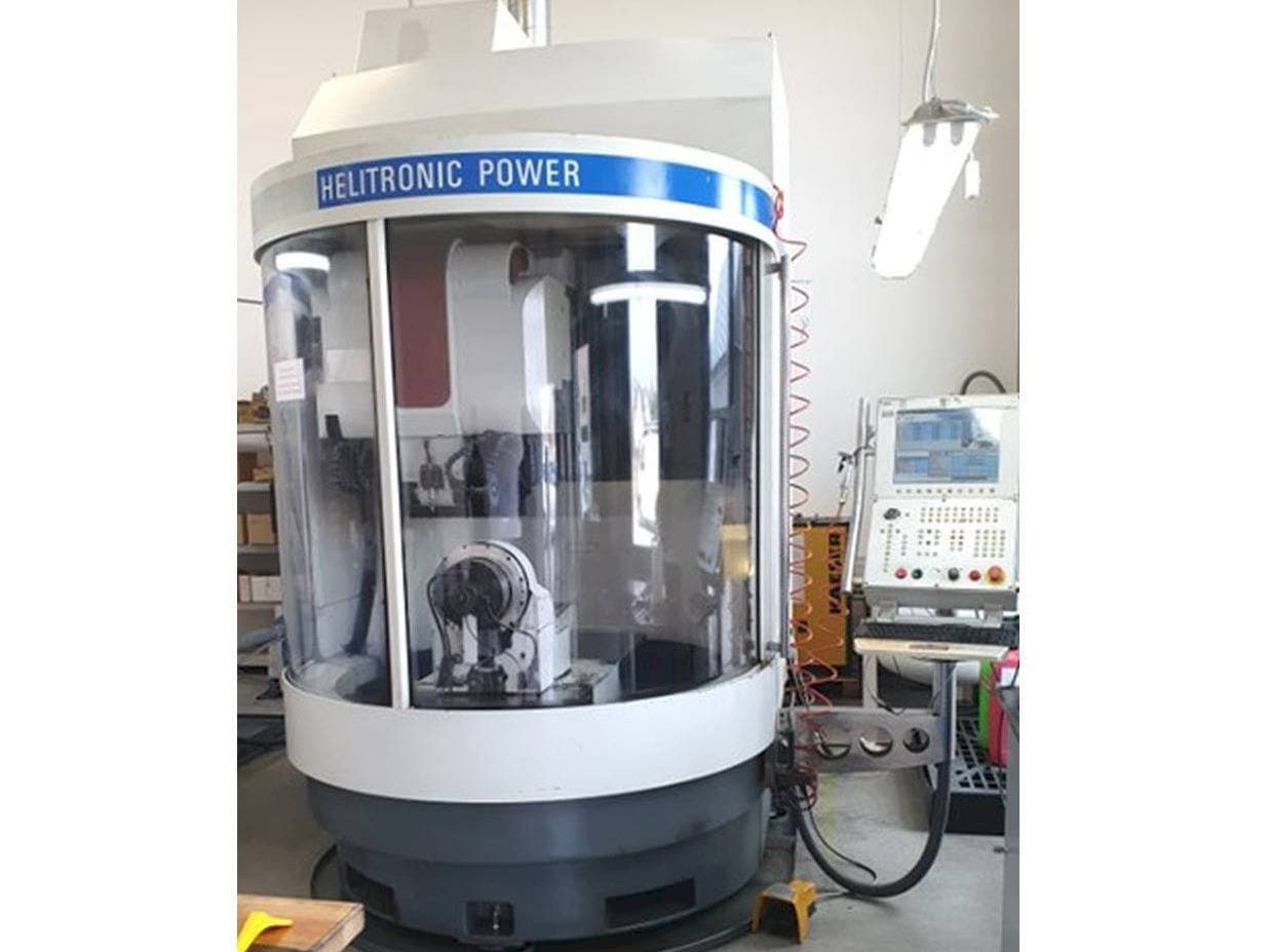 Vista frontale della macchina Walter Helitronic Power