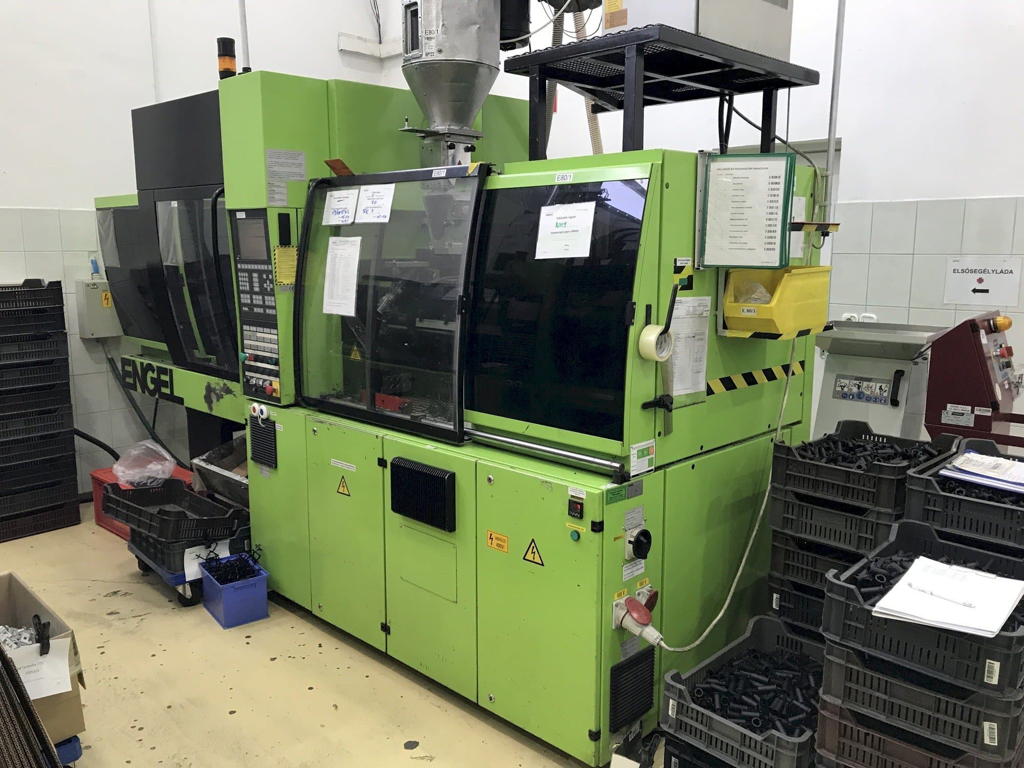 Vista frontale della macchina ENGEL VC 200/60 Tech