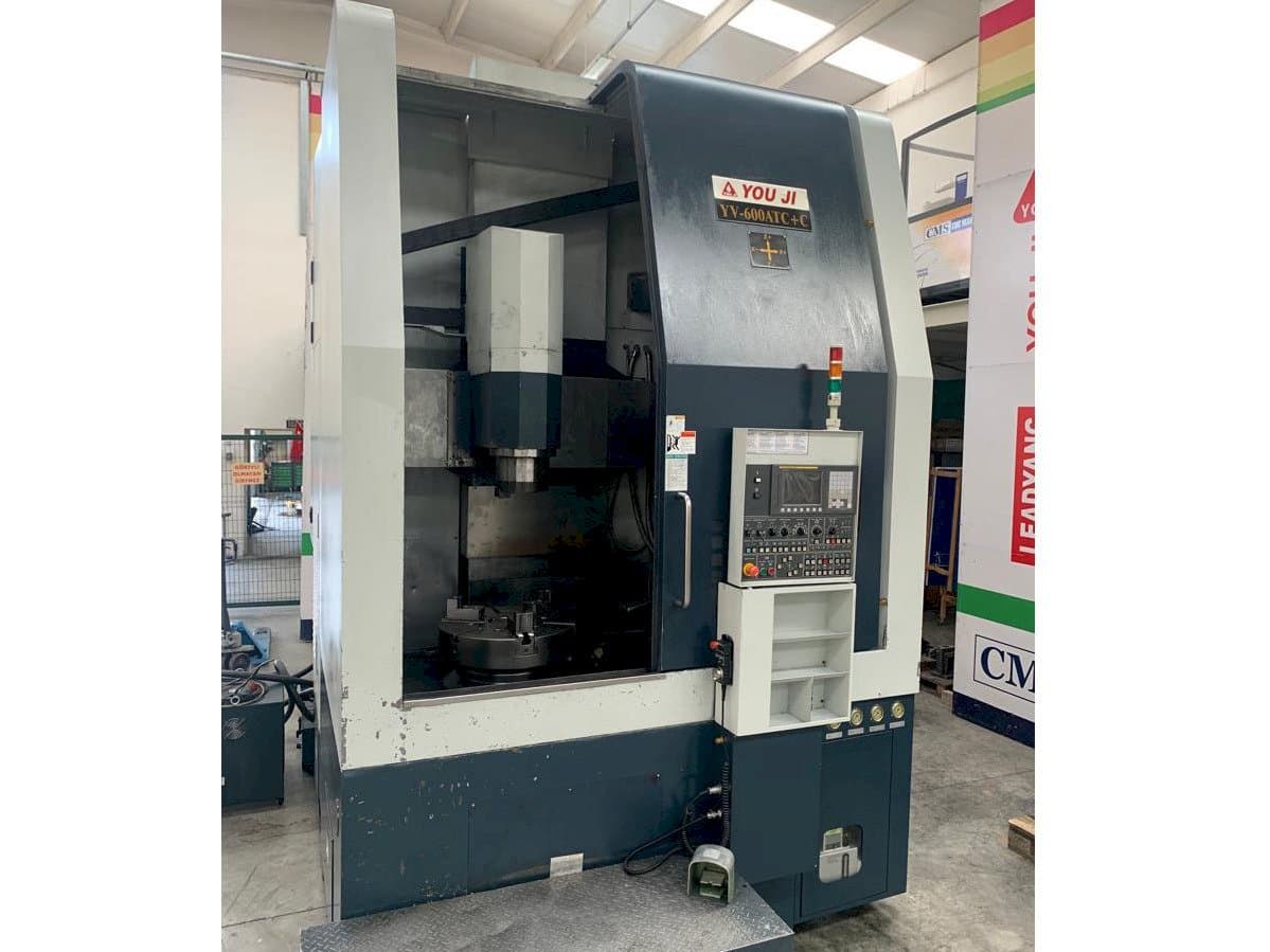 Vista frontale della macchina YOU JI Yv 600ATC+C