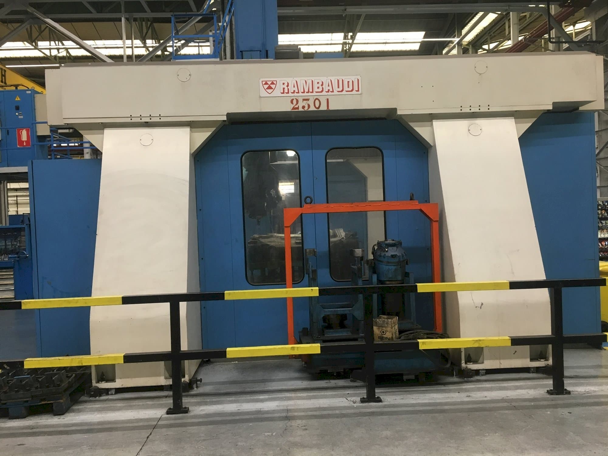 Vista frontale della macchina Rambaudi Ramspeed H 40L