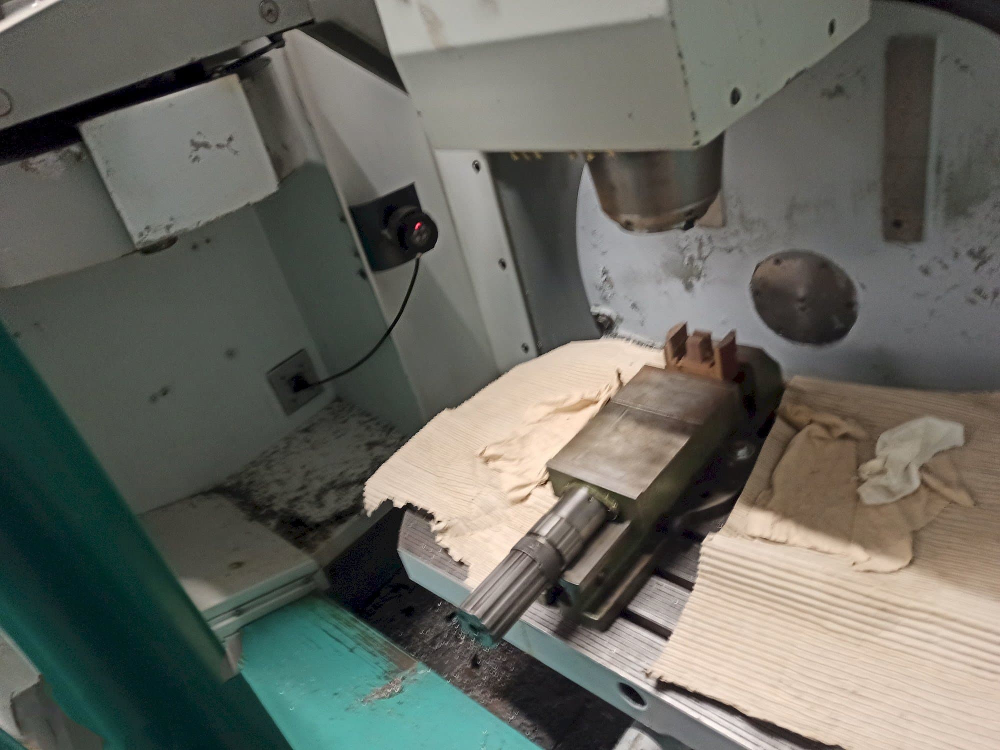 Area di lavoro della macchina DECKEL MAHO DMU 50 T