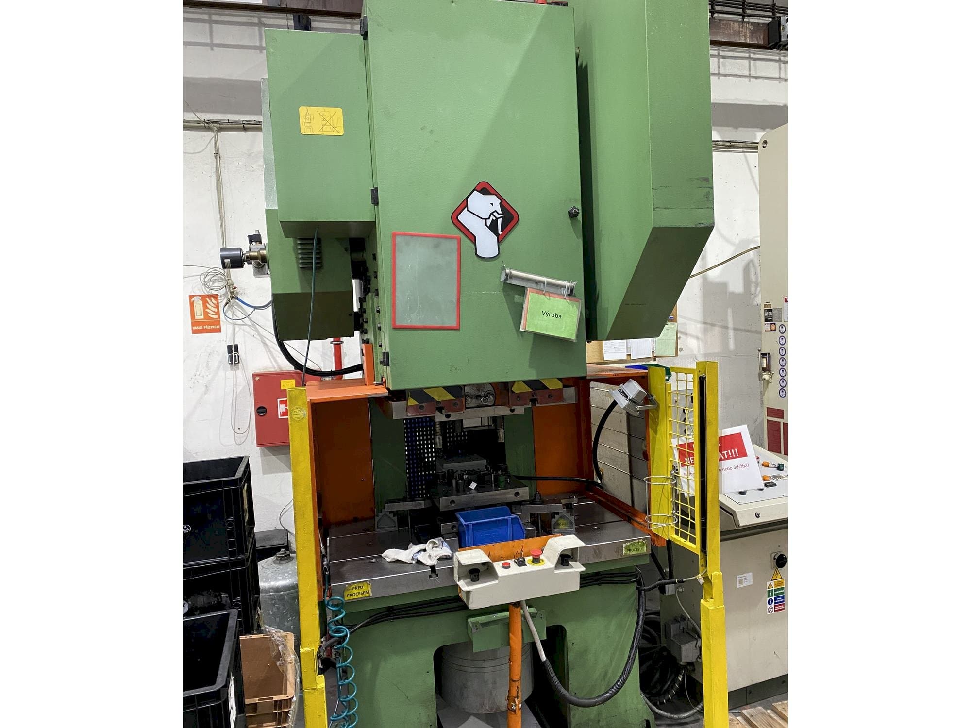 Vista frontale della macchina SANGIACOMO T 130R CE