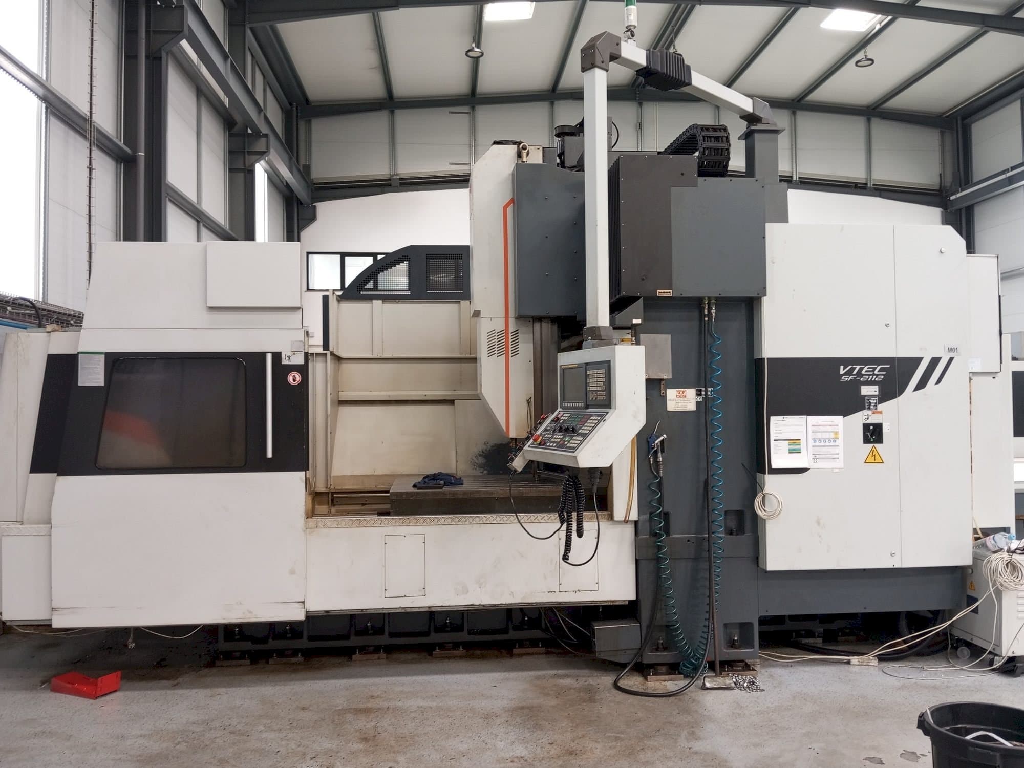 Vista frontale della macchina Vision Wide VTEC SF-2112