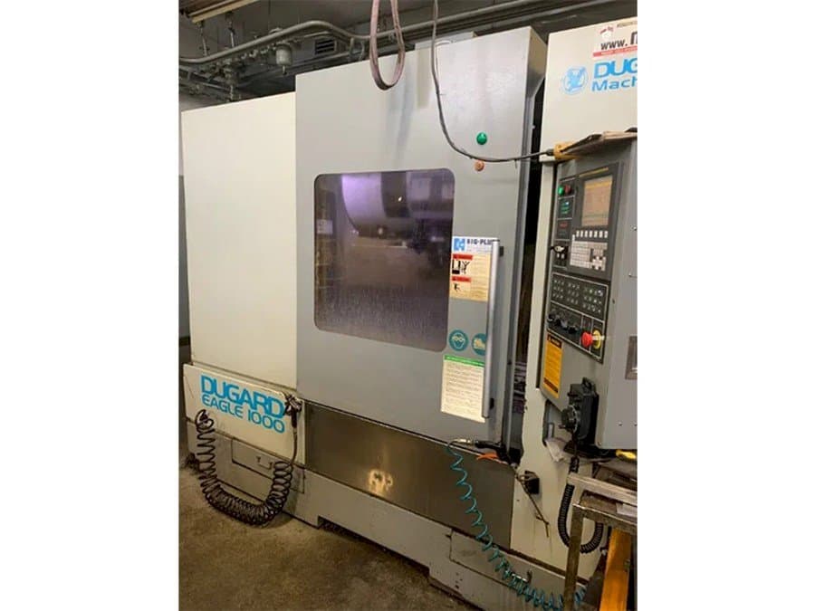 Vista frontale della macchina Dugard									 Eagle 1000