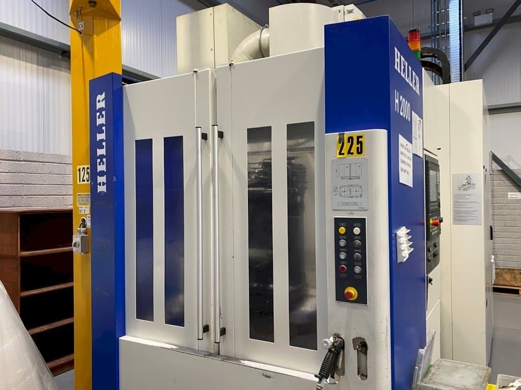 Vista frontale della macchina HELLER H 2000