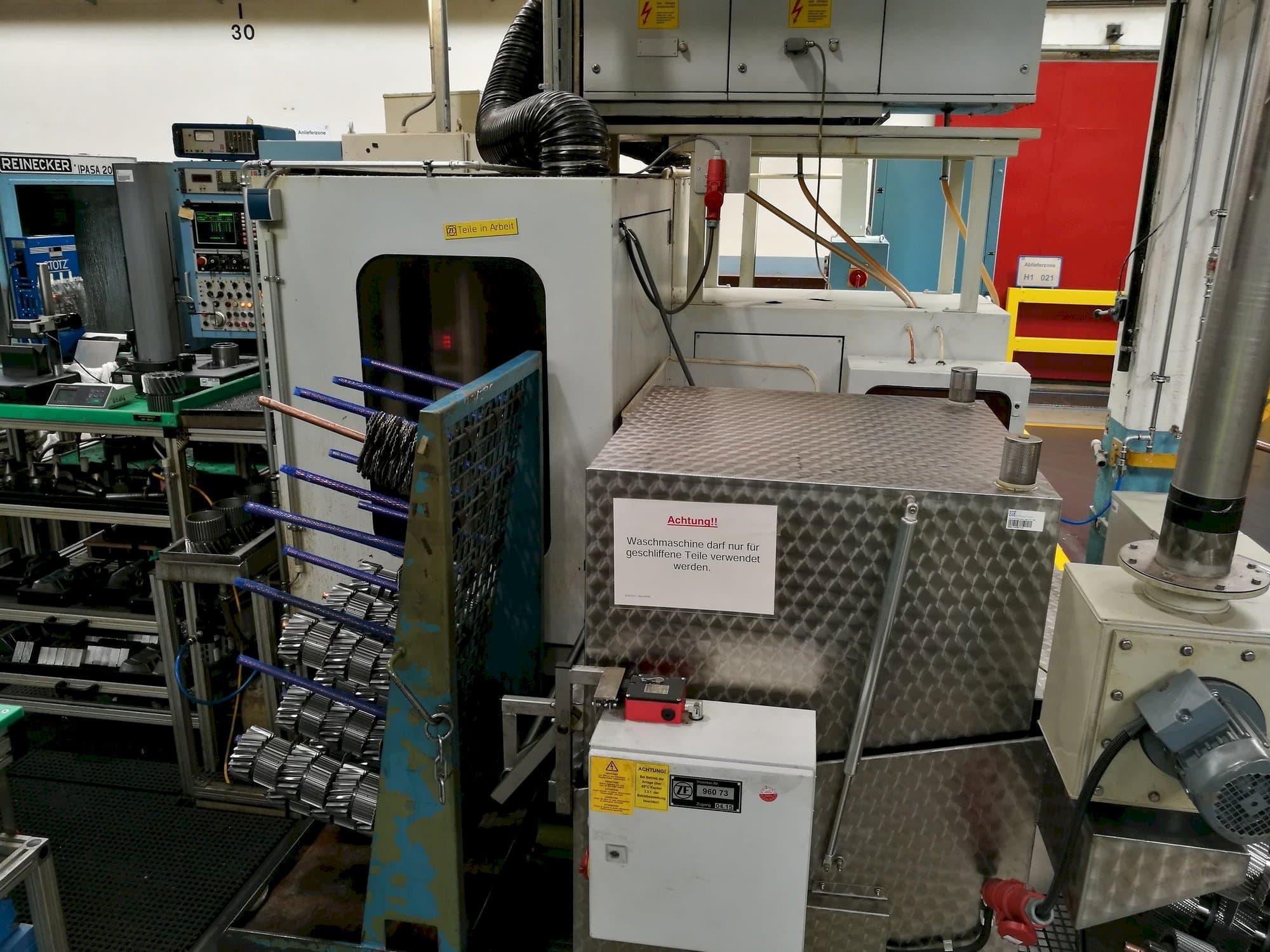 Vista frontale della macchina Pfauter PH 280