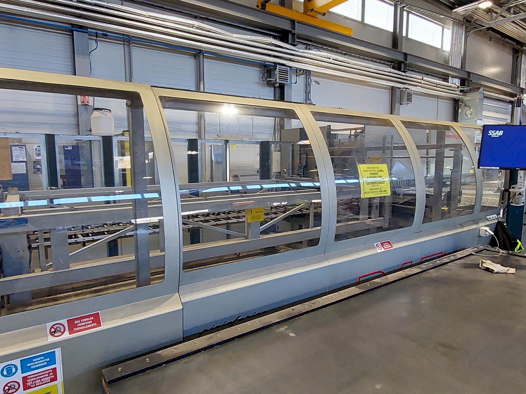 Vista frontale della macchina Salvagnini S4 0929 + P4 line