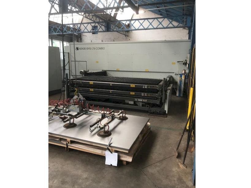 Vista frontale della macchina BLM Adige-Sys LT9 Combo