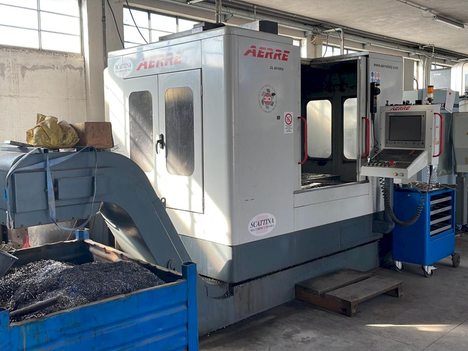 Vista frontale della macchina AERRE CL60 100A