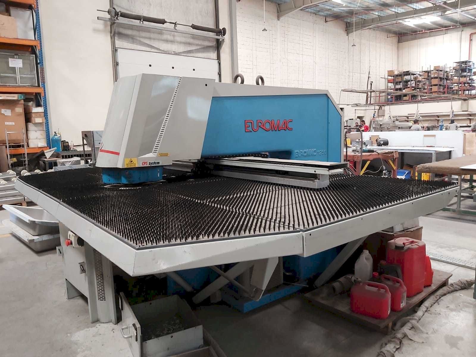 Vista frontale della macchina Euromac MTX INDEX