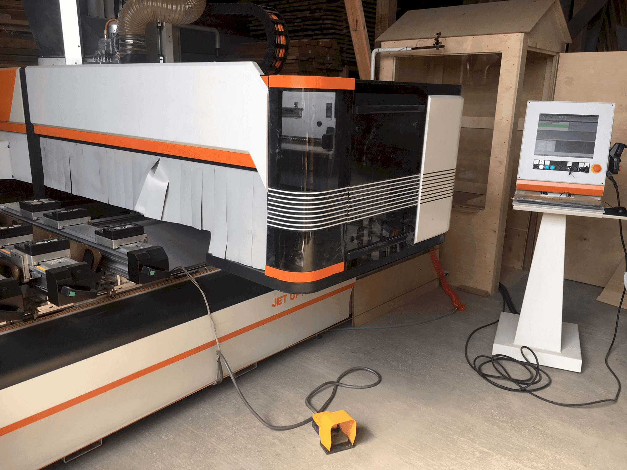 Vista frontale della macchina BUSELLATO Jet Optima T5