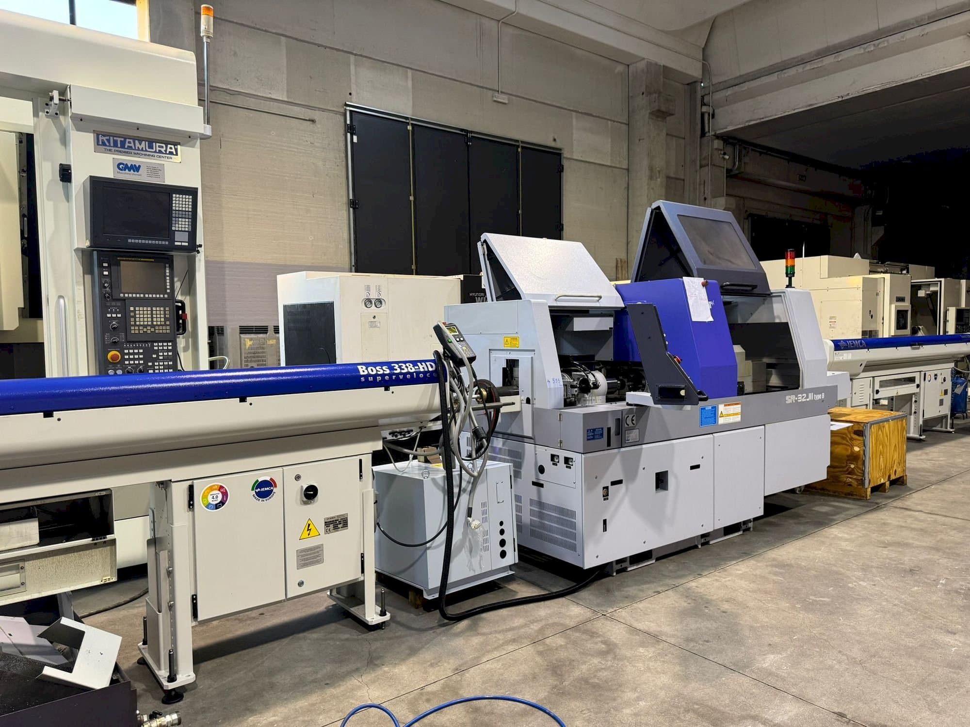 Vista frontale della macchina Star SR-32JII type B