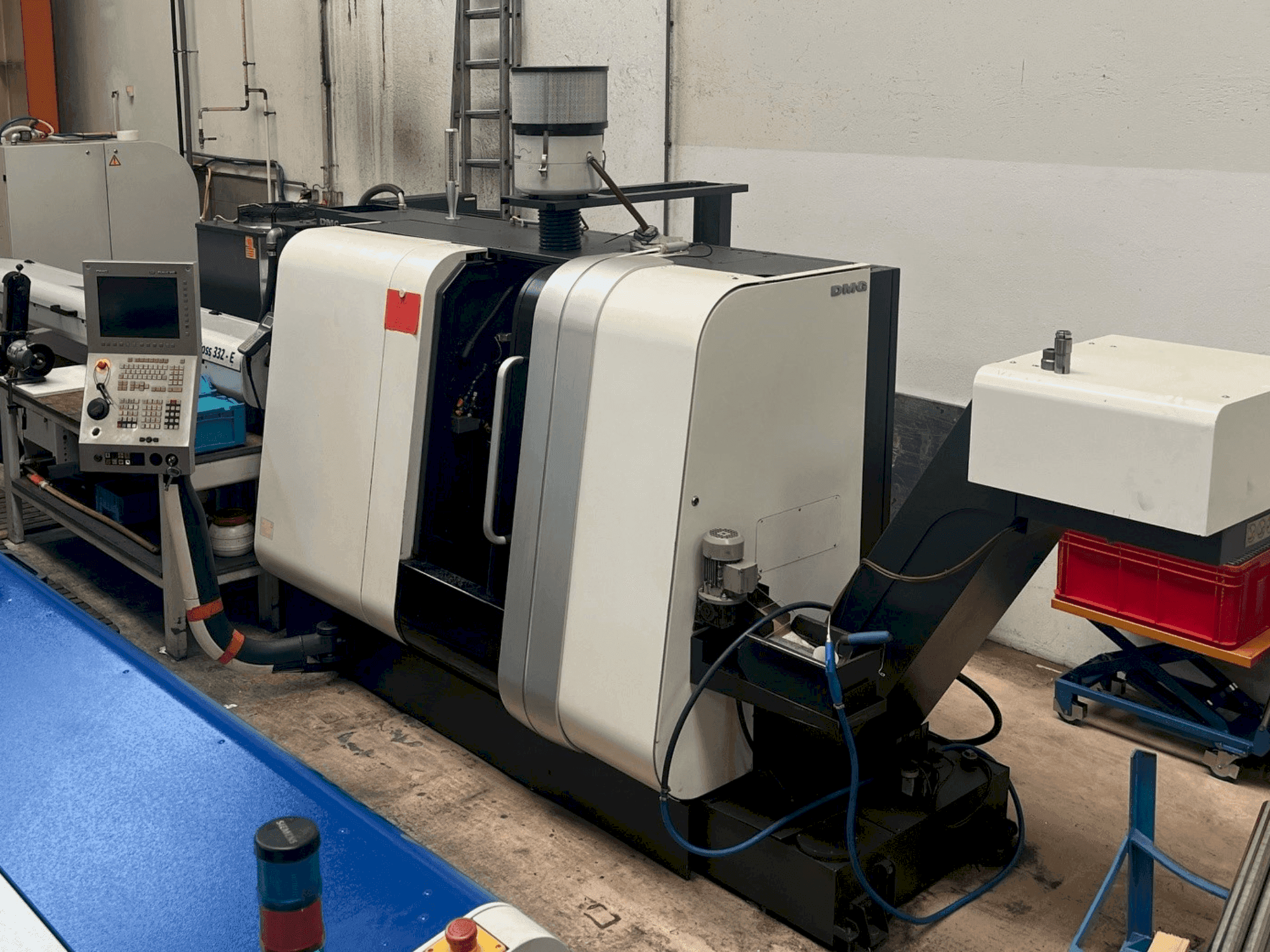 Vista frontale della macchina Gildemeister Sprint 20-8