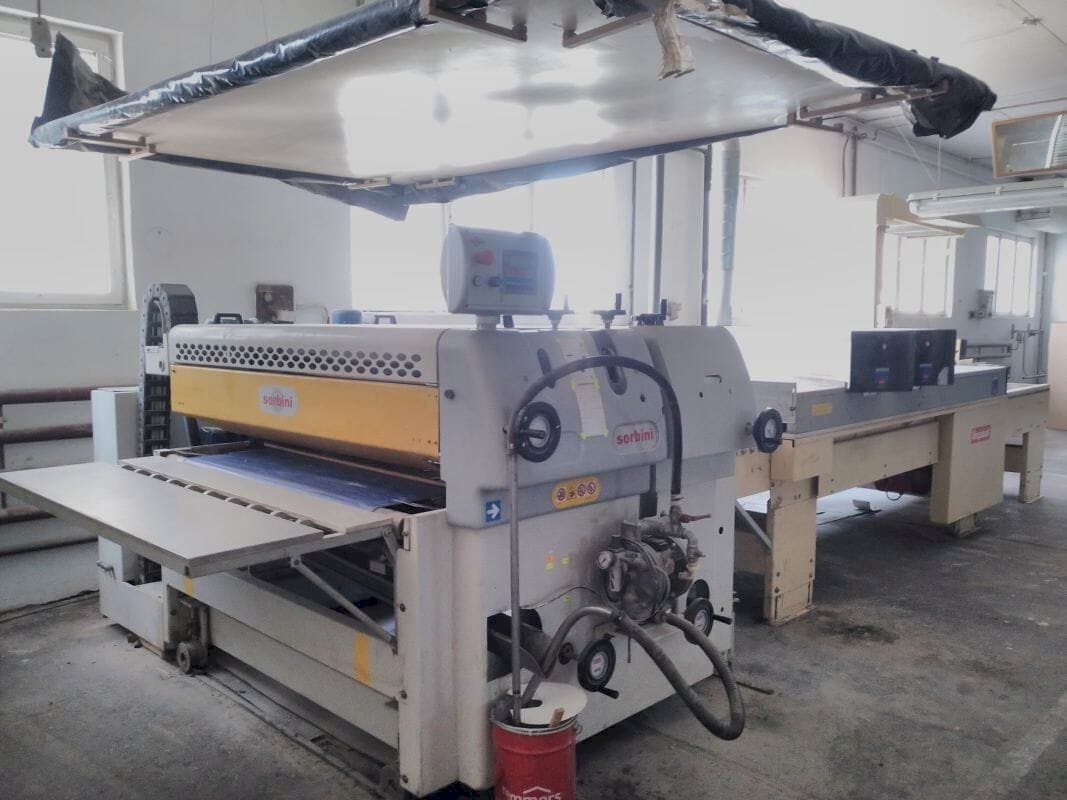 Vista frontale della macchina SORBINI smartcoater sp1