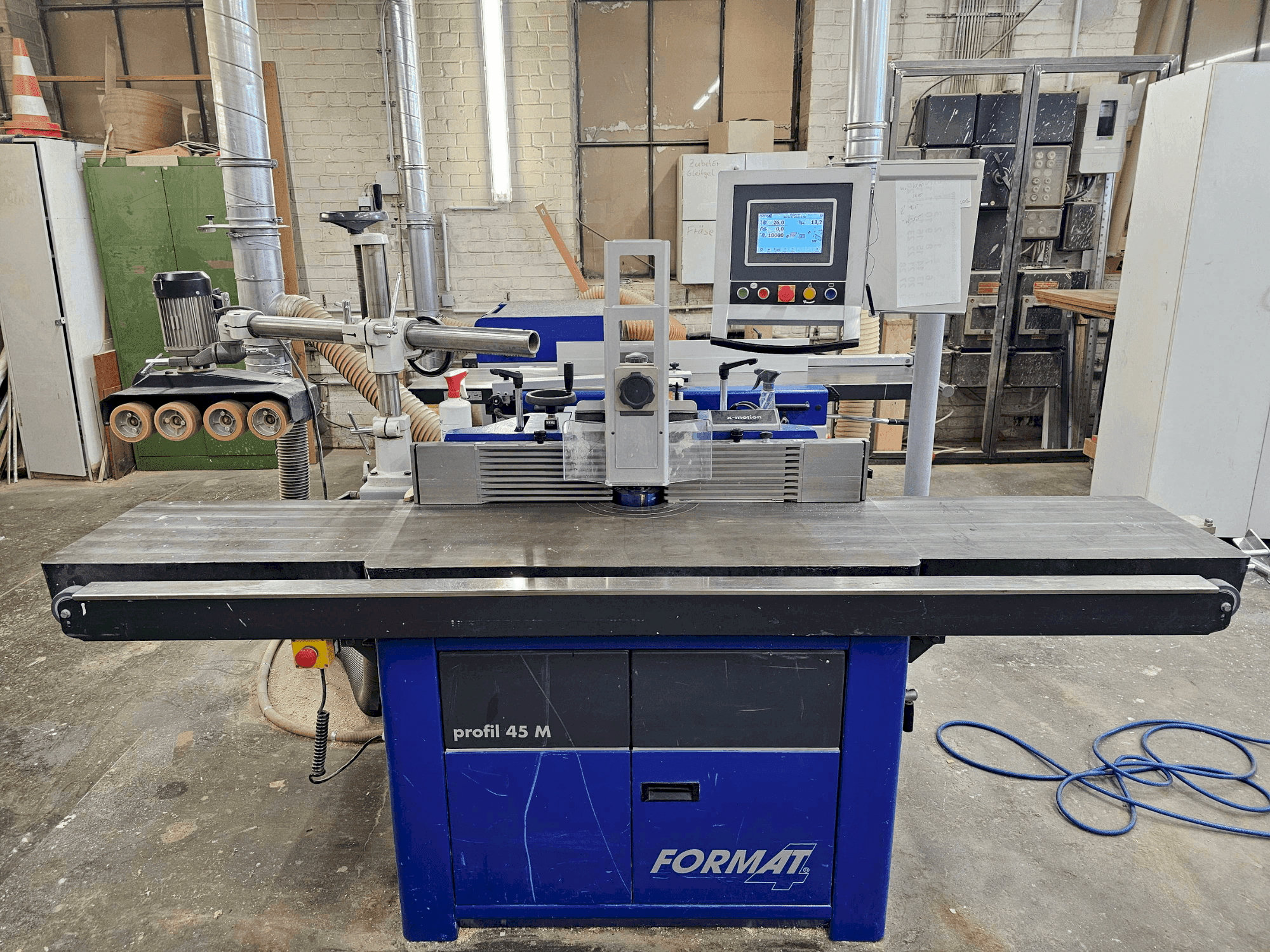 Vista frontale della macchina FELDER Format Profil 45M x-motion (2013)
