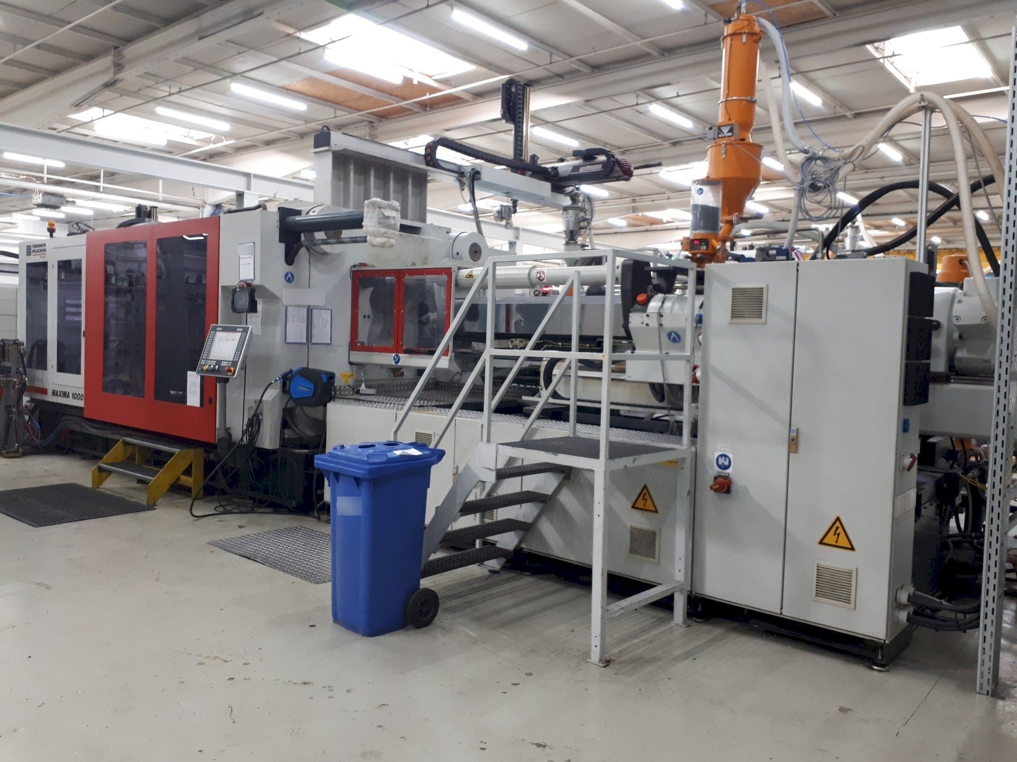 Vista frontale della macchina Ferromatik MAXIMA 1000 Monos