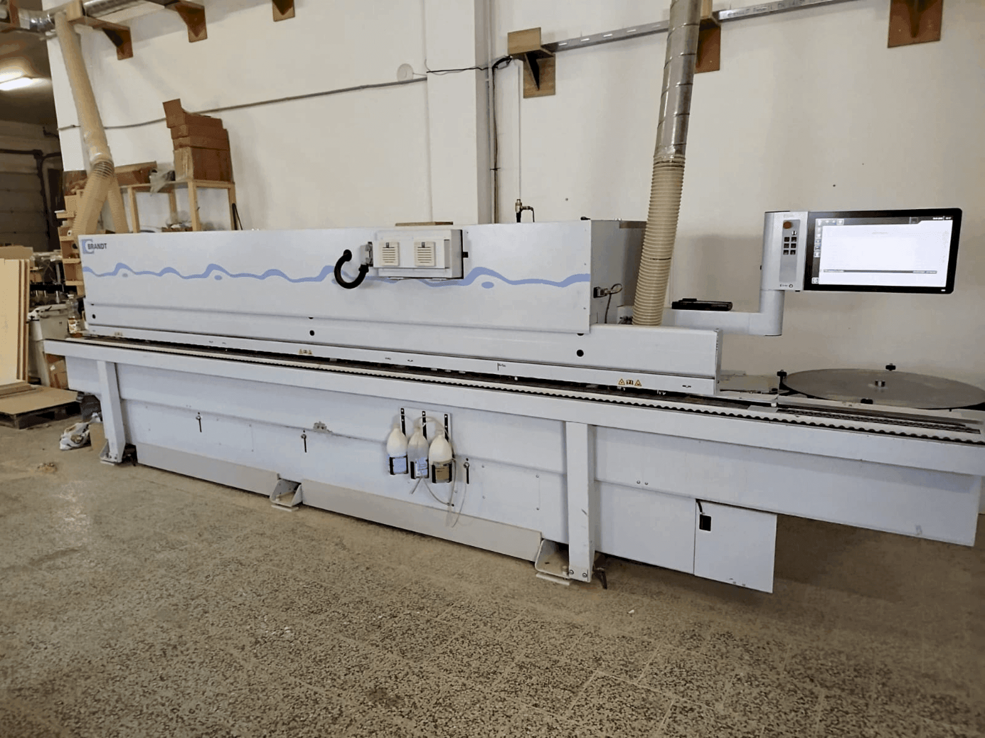 Vista frontale della macchina BRANDT KDF 650 Highflex 1650