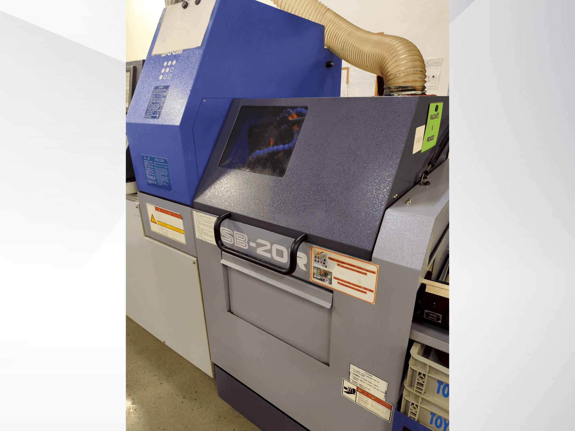 Vista frontale della macchina Star SB-20R type N